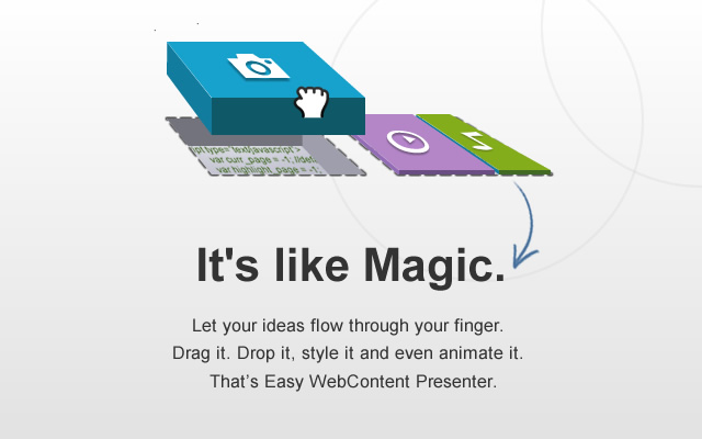 EWC Presenter is like Magic HTML5